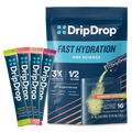 DripDrop Sunburst Variety Pack Electrolyte Powder, 8 oz sticks, 16 count