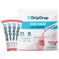 DripDrop Zero Sugar Watermelon Electrolyte Powder, 8 oz sticks, 32 count